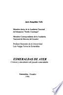 Esmeraldas de ayer