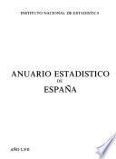 España, anuario estadístico