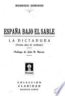 España bajo el sable