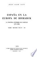España en la Europa de Bismarck