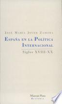 España en la política internacional
