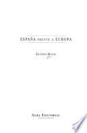 España frente a Europa