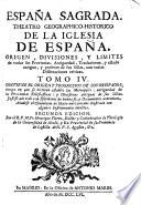 España sagrada, por H. Florez [and others].