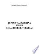 España y Argentina en sus relaciones literarias