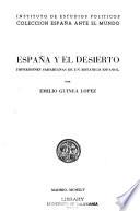 España y el desierto