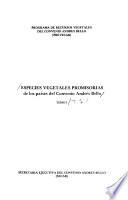 Especies vegetales promisorias de los países del Convenio Andrés Bello