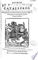 Espeio de principes y cavalleros
