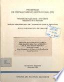 Esquema metodológico para la preparación del plan operativo anual del sector publico agropecuario (Una propuesta en el Marco de la Planificación Anual Operativa)