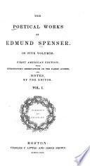 Essay on the life and writings of Edmund Spenser