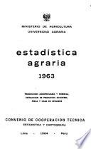 Estadística agraria