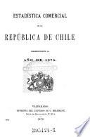 Estadística comercial de la república de Chile