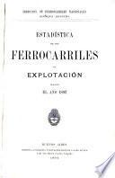 Estadística de los ferro-carriles en explotacion