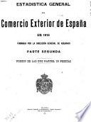 Estadística general del comercio exterior de España