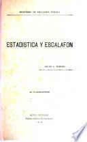 Estadística y escalafón
