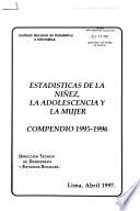 Estadísticas de la niñez, la adolescencia y la mujer