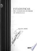 Estadísticas del comercio exterior de Venezuela