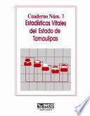Estadísticas vitales del estado de Tamaulipas. Cuaderno número 1