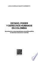 Estado, poder y derechos humanos en Colombia