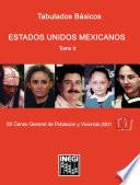 Estados Unidos Mexicanos. Tabulados básicos. XII Censo General de Población y Vivienda 2000. Tomo II