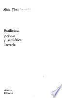 Estilística, poética y semiótica literaria