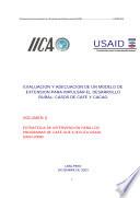 Estrategia de Intervencion para los Programas de Cafe que Ejecuta USAID (2003-2008)