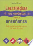 Estrategias no verbales para la enseñanza