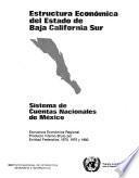 Estructura económica del Estado de Baja California Sur