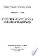 Estructuras novelísticas de Emilia Pardo Bazán