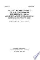 Estudio socio-econom