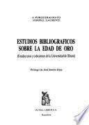 Estudios bibliográficos sobre la Edad de Oro
