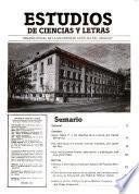Estudios de ciencias y letras
