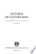 Estudios de cultura maya