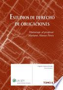 Estudios de derecho de obligaciones : homenaje al profesor Mariano Alonso Perez