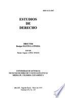Estudios de derecho