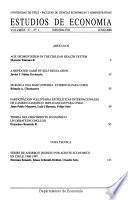 Estudios de economía