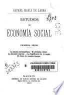 Estudios de economía social