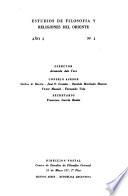Estudios de filosofía y religiones del Oriente