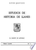 Estudios de historia de Llanes