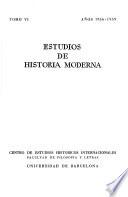 Estudios de historia moderna