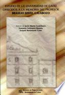 Estudios de la Universidad de Cádiz ofrecidos a la memoria del profesor Braulio Justel Calabozo