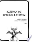 Estudios de Lingüística Chibcha