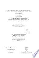 Estudios de literatura comparada
