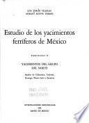 Estudios de los yacimientos ferríferos de México