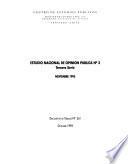 Estudios de opinión pública