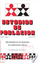 Estudios de Poblacion