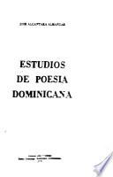Estudios de poesía dominicana