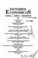Estudios económicos
