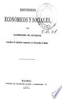 Estudios económicos y sociales