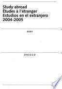 Estudios en el extranjero, 2004-2005