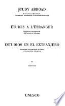 Estudios en El Extranjero